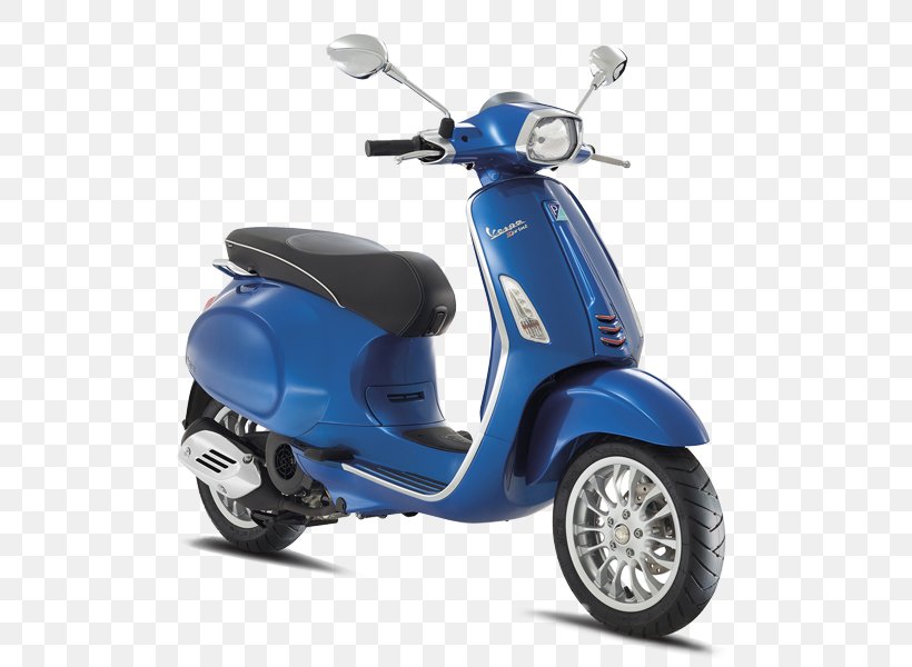 Scooter Piaggio Vespa GTS Vespa Sprint, PNG, 800x600px, Scooter, Antilock Braking System, Electric Blue, Fourstroke Engine, Motor Vehicle Download Free