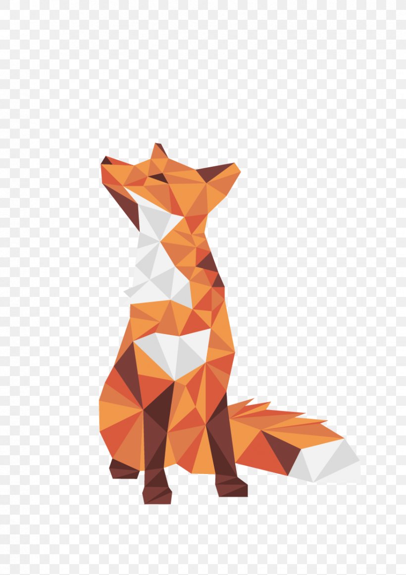 Illustration Low Poly Canidae Mohamed Achraf Design, PNG, 875x1241px, Low Poly, Adobe Systems, Art, Behance, Canidae Download Free