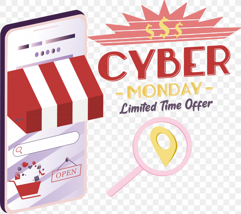 Cyber Monday, PNG, 5626x5013px, Cyber Monday, Discount, Limited Time Offer, Special Offer Download Free