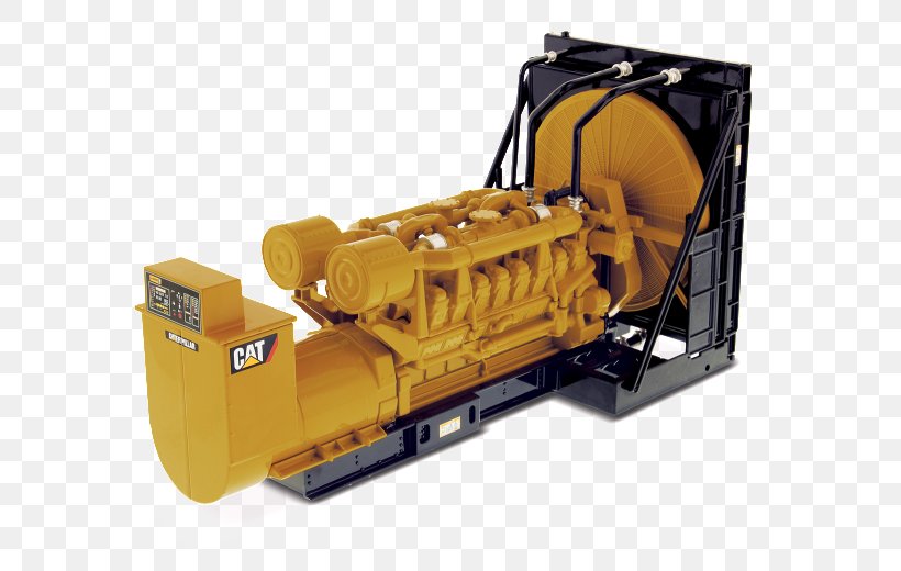 Electric Generator Caterpillar Inc. Engine-generator Die-cast Toy Excavator, PNG, 600x520px, Electric Generator, Alternator, Architectural Engineering, Backhoe Loader, Bulldozer Download Free