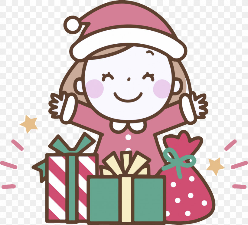 New Year Card, PNG, 1000x906px, Santa Claus, Christmas And Holiday Season, Christmas Day, Christmas Gift, Gift Download Free