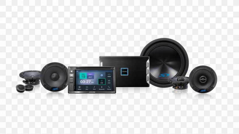 Alpine Electronics Subwoofer Sound Loudspeaker Audio, PNG, 1024x576px, Alpine Electronics, Amplifier, Android Auto, Audio, Audio Equipment Download Free