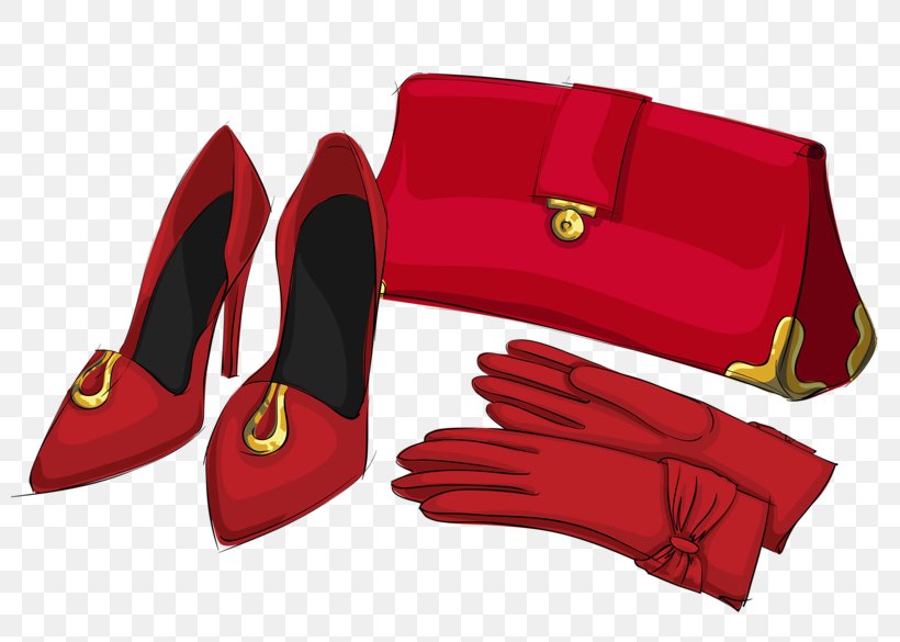 High-heeled Footwear Shoe Handbag Clip Art, PNG, 800x585px, Highheeled Footwear, Bag, Brand, Drawing, Fashion Download Free