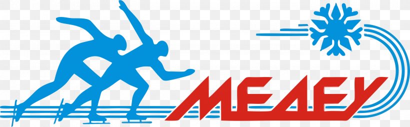 Medeu Logo Ice Rink Dostyk Avenue, PNG, 2825x877px, Medeu, Advertising, Almaty, Area, Blue Download Free