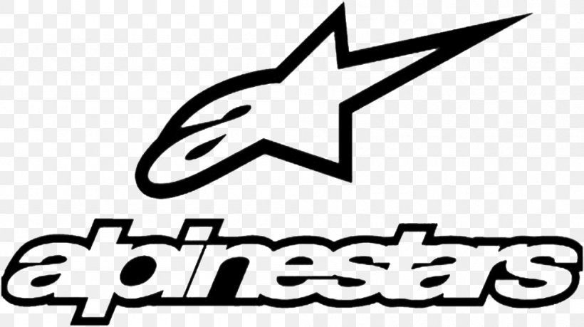 Alpinestars Logo Motorcycle Motocross, PNG, 999x560px, Alpinestars, Area, Black And White, Brand, Company Download Free