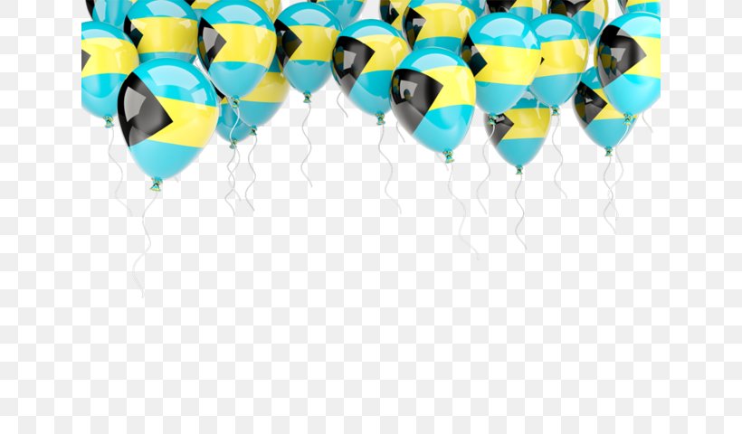 Flag Of The Bahamas Balloon, PNG, 640x480px, Bahamas, Aqua, Balloon, Flag, Flag Of The Bahamas Download Free