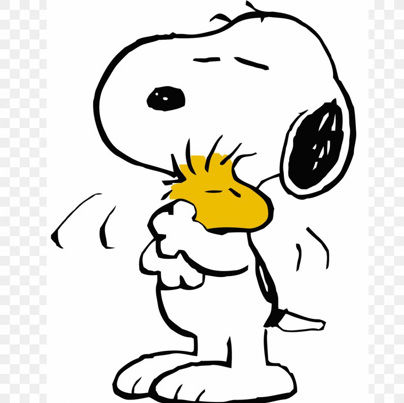 Snoopy Charlie Brown Woodstock Peanuts Comic Strip, PNG, 1600x1600px, Snoopy, Art, Artwork, Beak, Black Download Free