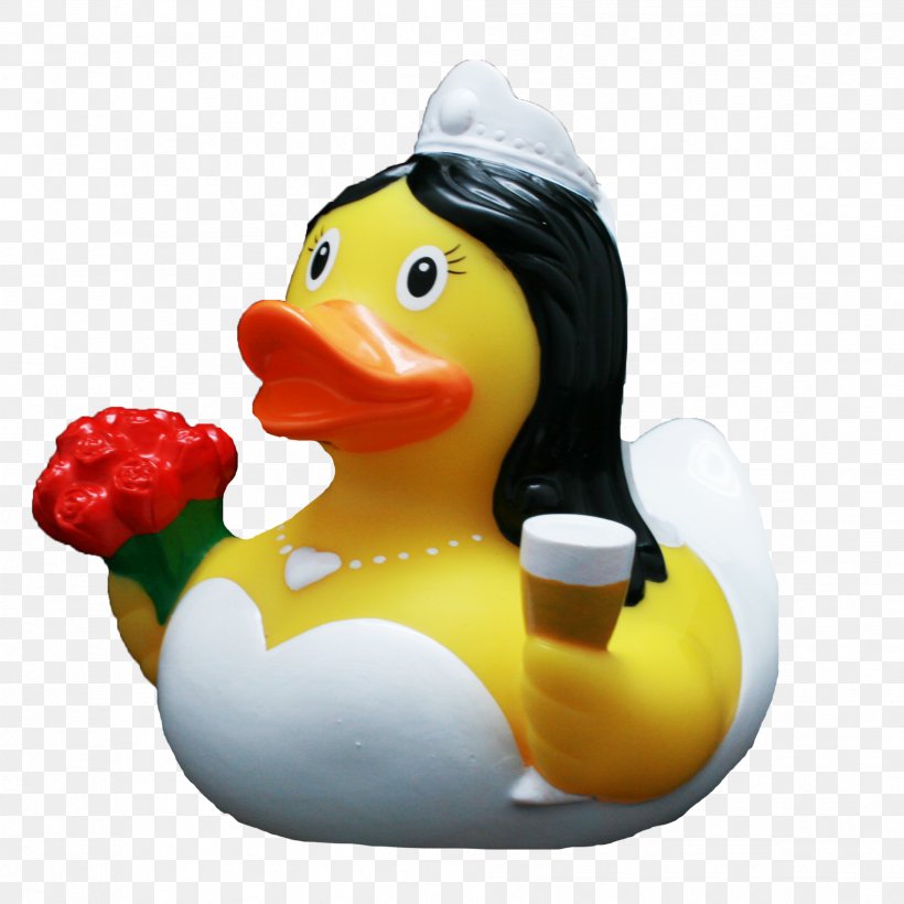 Rubber Duck Bridegroom Toy, PNG, 1912x1913px, Duck, Amsterdam Duck Store, Bathtub, Beak, Bird Download Free