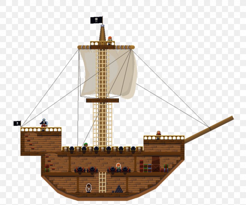Ship Of The Line Pixel Piracy Cog Pixel Art, PNG, 979x816px, Ship Of The Line, Baltimore Clipper, Caravel, Carrack, Cog Download Free