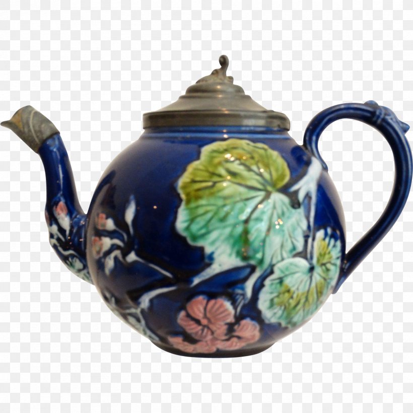 Teapot Ceramic Pottery Kettle Cobalt Blue, PNG, 1808x1808px, Teapot, Blue, Ceramic, Cobalt, Cobalt Blue Download Free