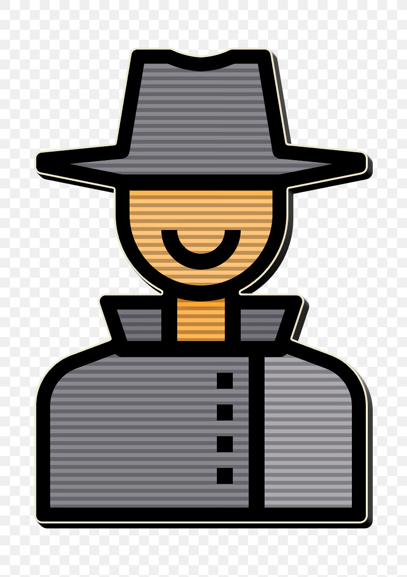 Crime Icon Hat Icon Detective Icon, PNG, 818x1164px, Crime Icon, Cartoon, Cowboy Hat, Detective Icon, Hat Download Free