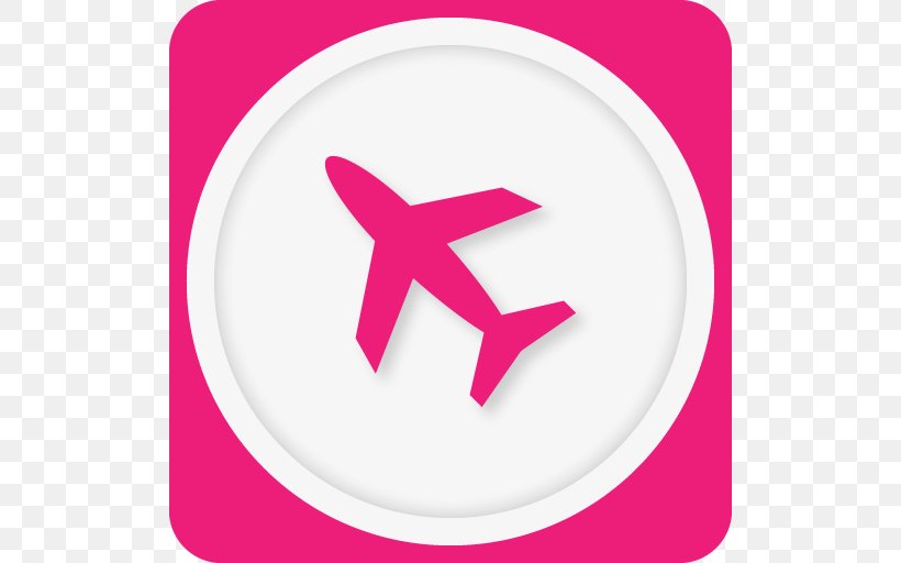 Pink Area Purple Symbol, PNG, 512x512px, Airplane, Airplane Mode, App Store, Area, Icon Design Download Free