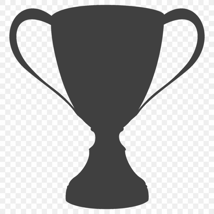 Trophy Award Silhouette Cup Clip Art, PNG, 1024x1024px, Trophy, Award, Black And White, Competition, Coupe Download Free