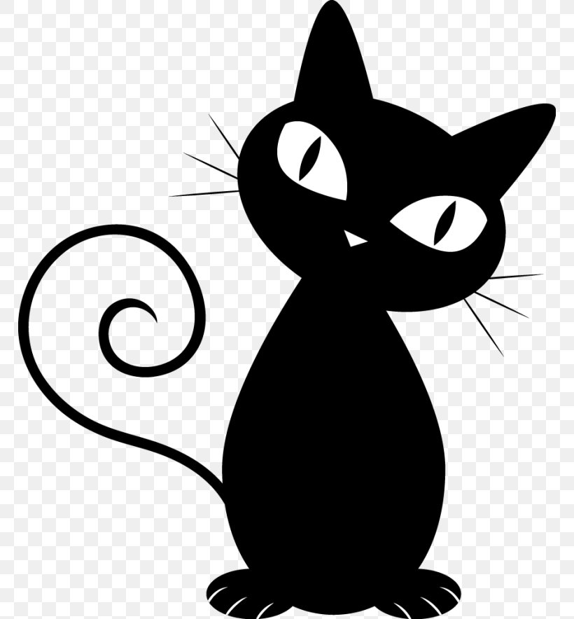 Black Cat Drawing Silhouette, PNG, 768x884px, Cat, Artwork, Black, Black And White, Black Cat Download Free