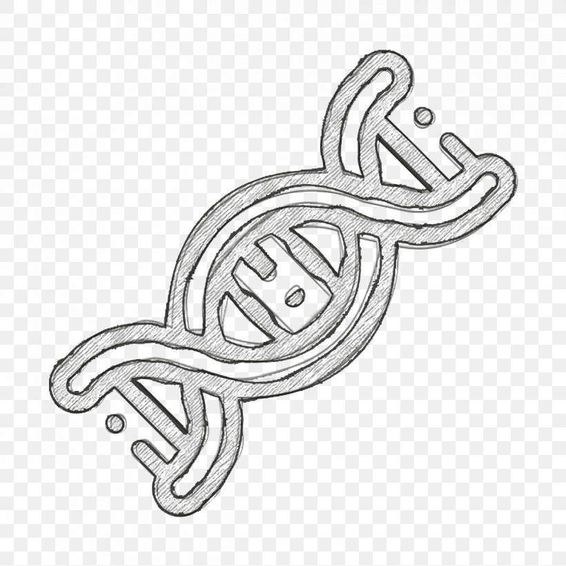 Dna Icon Science Icon, PNG, 1246x1248px, Dna Icon, Black, Hm, Jewellery, Line Download Free