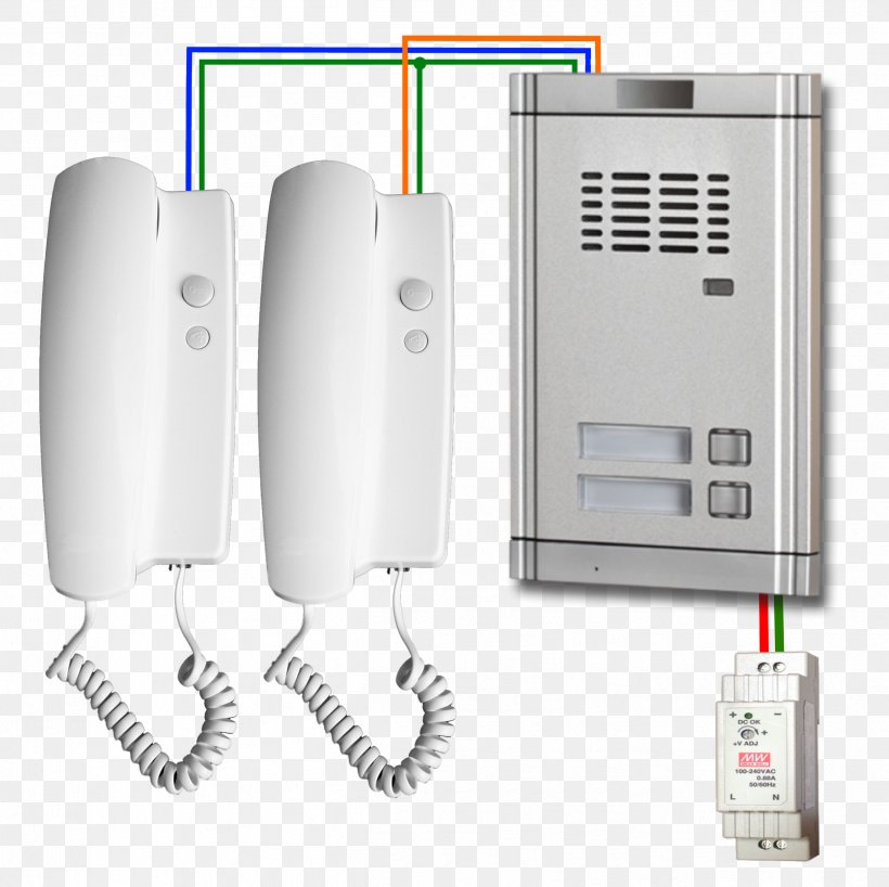 Intercom Door Phone Wire Door Bells & Chimes Family, PNG, 2499x2495px, Intercom, Bticino, Communication, Communication Device, Door Bells Chimes Download Free