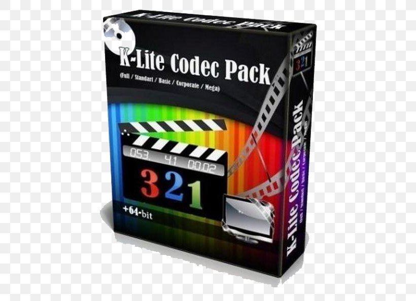 K-Lite Codec Pack Media Player Classic DirectShow, PNG, 450x594px, Klite Codec Pack, Audio, Brand, Codec, Computer Download Free