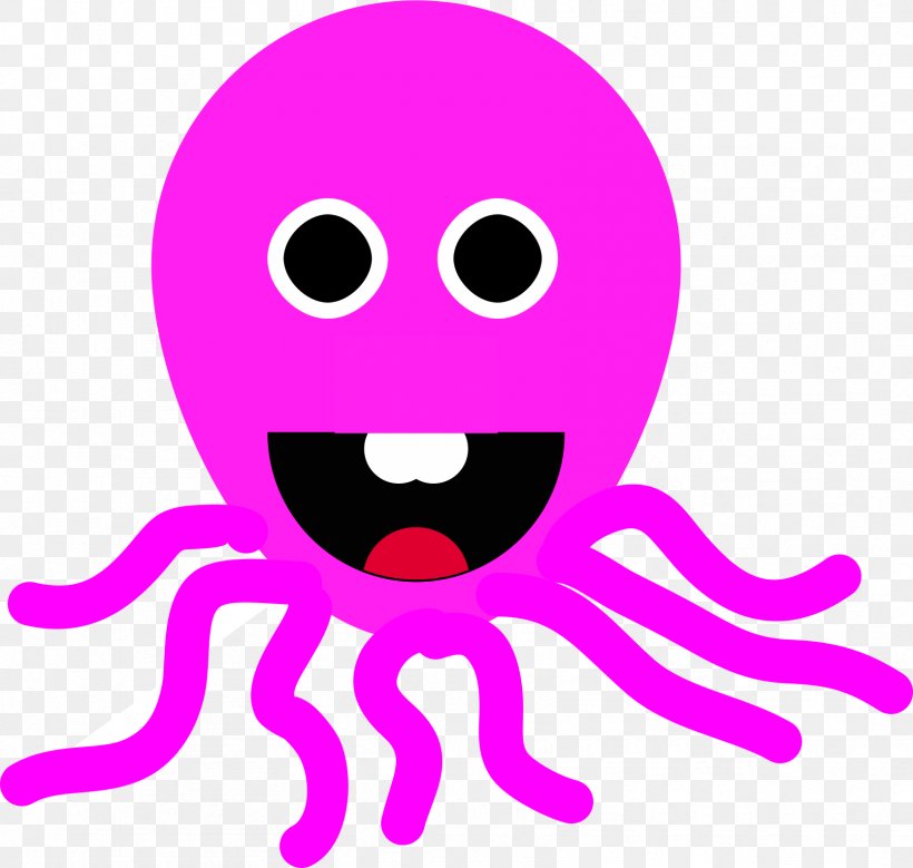 Octopus Free Content Clip Art, PNG, 1668x1585px, Octopus, Drawing, Emoticon, Face, Facial Expression Download Free