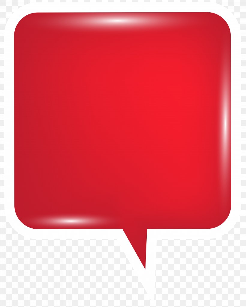 Speech Balloon Red Clip Art, PNG, 6409x8000px, Red, Maroon, Product Design, Rectangle, Square Inc Download Free