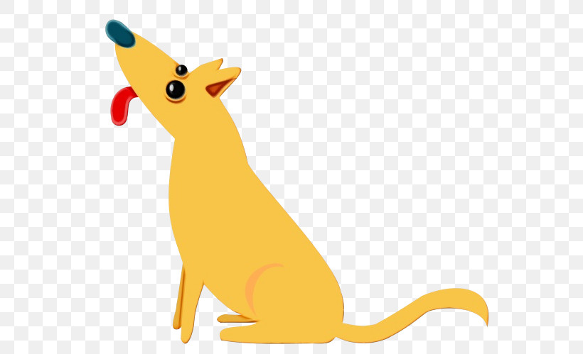 Kangaroo Macropods Cartoon Drawing Dog, PNG, 578x499px, Watercolor, Cartoon, Dog, Drawing, Idea Download Free