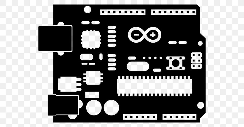Arduino Uno AVR Microcontrollers Clip Art, PNG, 600x429px, Arduino, Arduino Uno, Auto Part, Avr Microcontrollers, Black Download Free