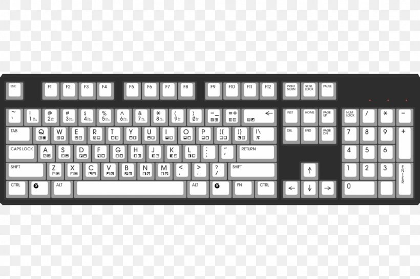 Computer Keyboard Keycap Cherry Computer Mouse Gaming Keypad, PNG, 1024x683px, Computer Keyboard, Brand, Cherry, Computer, Computer Component Download Free