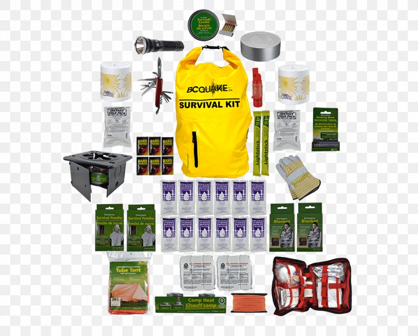 Survival Kit Survival Skills Survivalism Bug-out Bag Emergency, PNG, 1000x805px, Survival Kit, Bag, Bcquake, Brand, Bugout Bag Download Free