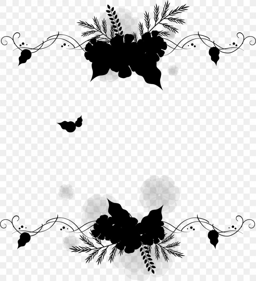 Clip Art Insect Desktop Wallpaper Silhouette Computer, PNG, 984x1080px, Insect, Blackandwhite, Computer, Leaf, M Butterfly Download Free