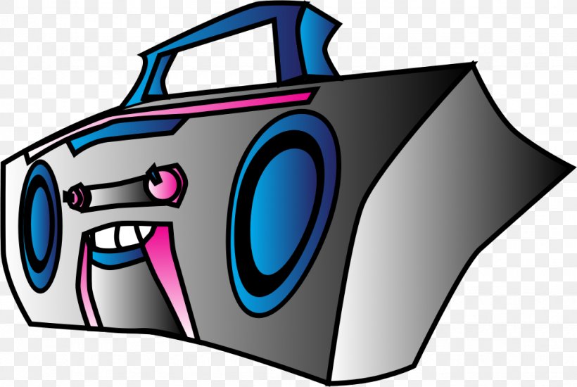 Clip Art, PNG, 1026x689px, Boombox, Artwork, Automotive Design, Compact Cassette, Drawing Download Free