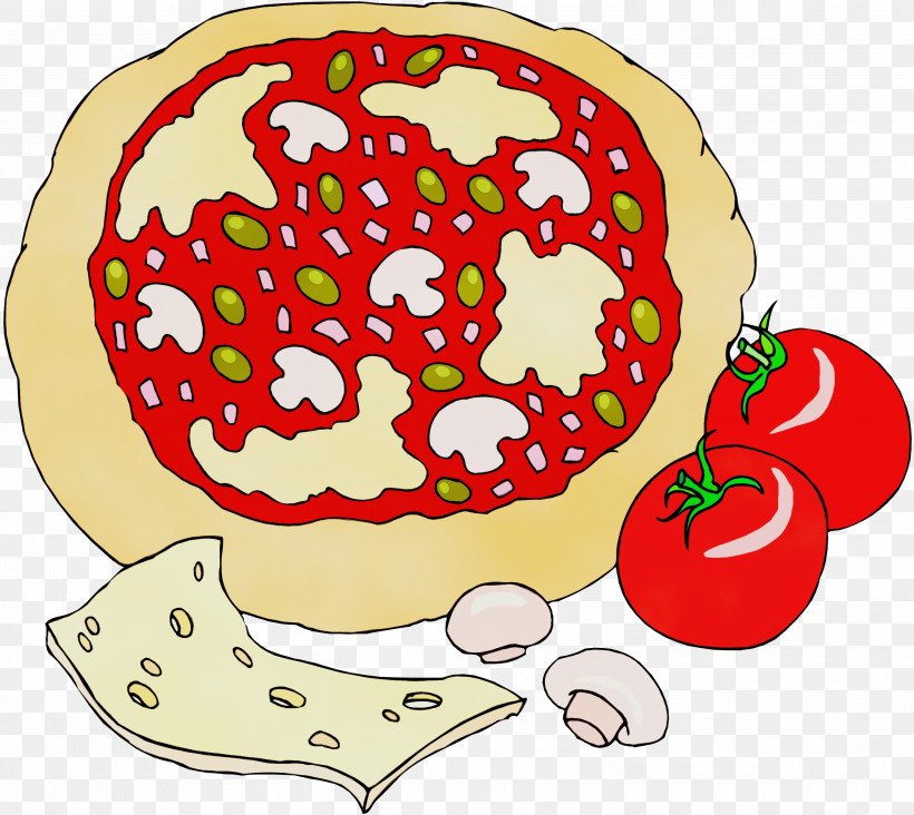 Tomato, PNG, 3000x2679px, Watercolor, Food, Fruit, Paint, Solanum Download Free