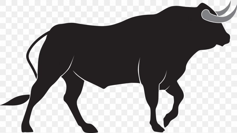 Charging Bull Europe Cattle Taurus, PNG, 1759x991px, Charging Bull, Aries, Art, Big Cats, Black Download Free