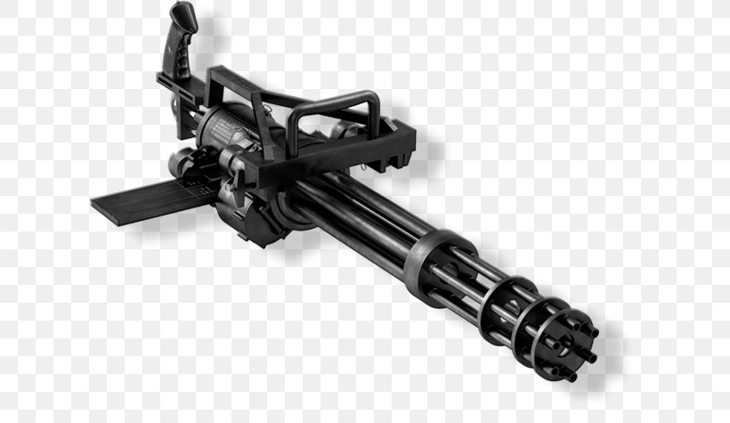 Minigun Gatling Gun Weapon Machine Gun, PNG, 617x475px, Minigun