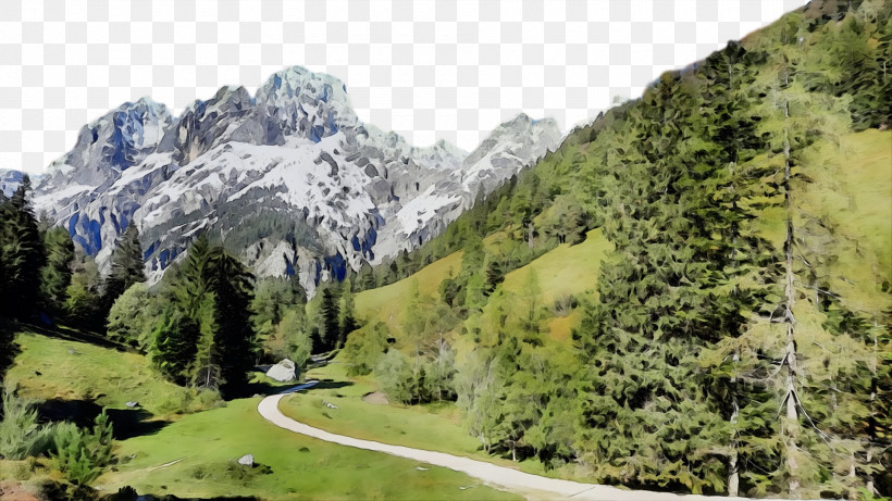 Mount Scenery Alps Vegetation Biome Wilderness, PNG, 1920x1080px, Watercolor, Alps, Biology, Biome, Ecology Download Free
