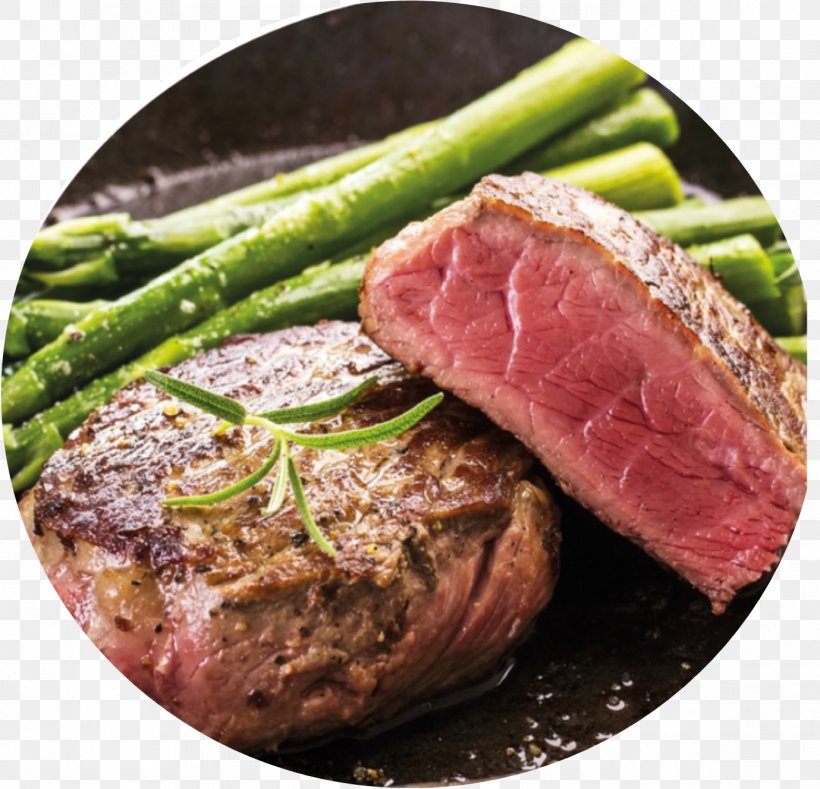 Chophouse Restaurant Steak Filet Mignon Grilling Fillet, PNG, 1379x1327px, Chophouse Restaurant, Animal Source Foods, Asparagus, Beef, Beef Tenderloin Download Free