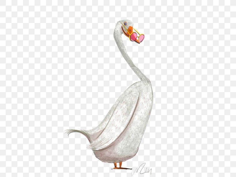Domestic Goose Duck Cartoon, PNG, 500x615px, Goose, Animation, Beak, Bird, Cartoon Download Free
