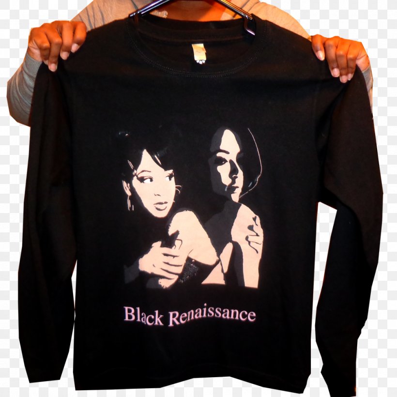 Long-sleeved T-shirt Hoodie, PNG, 1000x1000px, Tshirt, Aaliyah, Black, Black M, Bluza Download Free