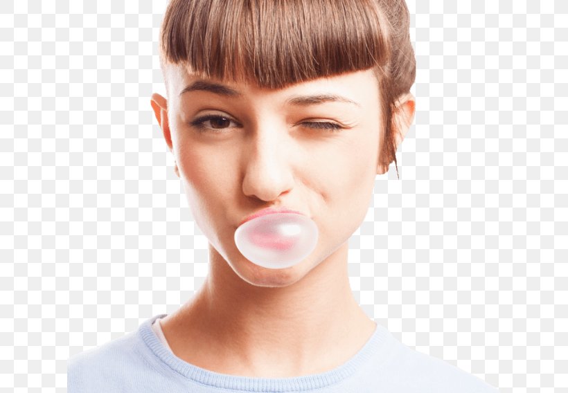 Chewing Gum Bubble Gum Rev7 Gum, PNG, 626x568px, Chewing Gum, Bad Breath, Bangs, Beauty, Brown Hair Download Free