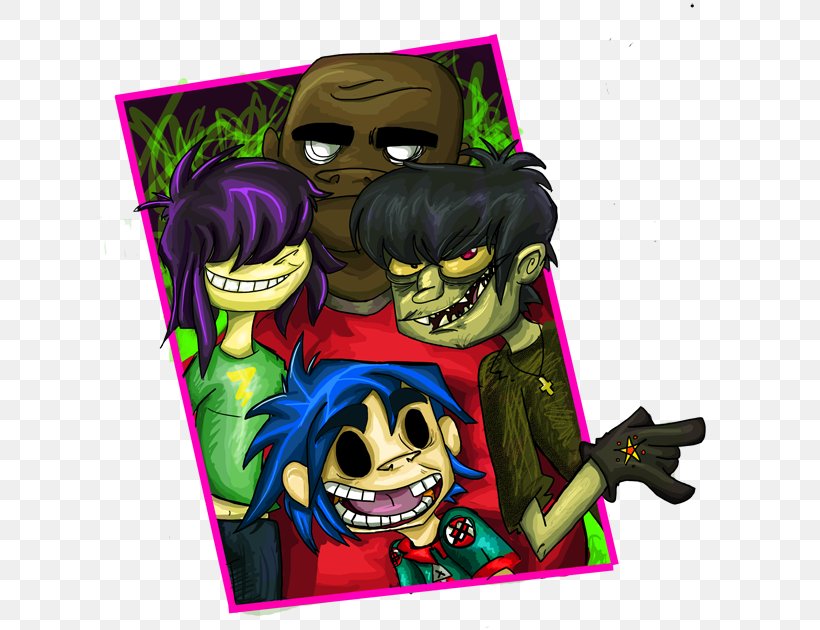 Drawing Gorillaz Cartoon, PNG, 625x630px, Drawing, Airbrush, Ballpoint Pen, Cartoon, Deviantart Download Free