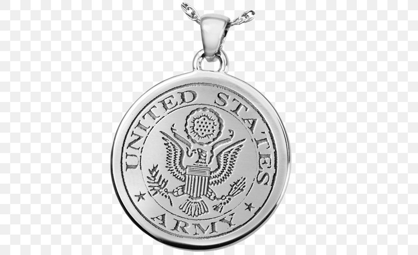 Locket United States Army Charms & Pendants Silver Military, PNG, 500x500px, Locket, Air Force, Army, Badge, Body Jewelry Download Free