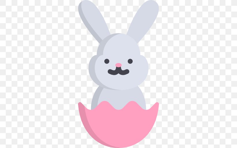 Easter Bunny Domestic Rabbit European Rabbit, PNG, 512x512px, Easter Bunny, Computer Font, Domestic Rabbit, Easter, Easter Egg Download Free