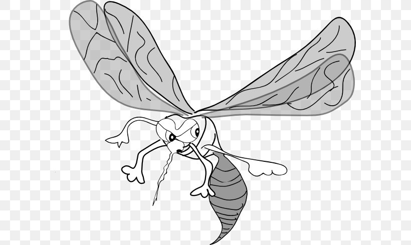 Mosquito Drawing Line Art Clip Art, PNG, 600x489px, Watercolor, Cartoon, Flower, Frame, Heart Download Free