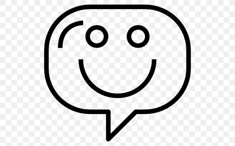 Smiley Line Facebook Clip Art, PNG, 512x512px, Smiley, Area, Black And White, Emoticon, Face Download Free