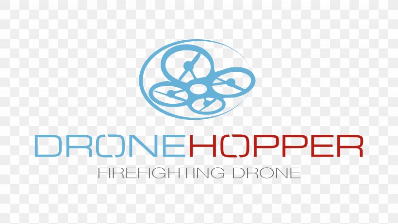 Drone Hopper Unmanned Aerial Vehicle Innovation Madrid Logo, PNG, 4875x2750px, Unmanned Aerial Vehicle, Brand, Business, Firefighting, Innovation Download Free