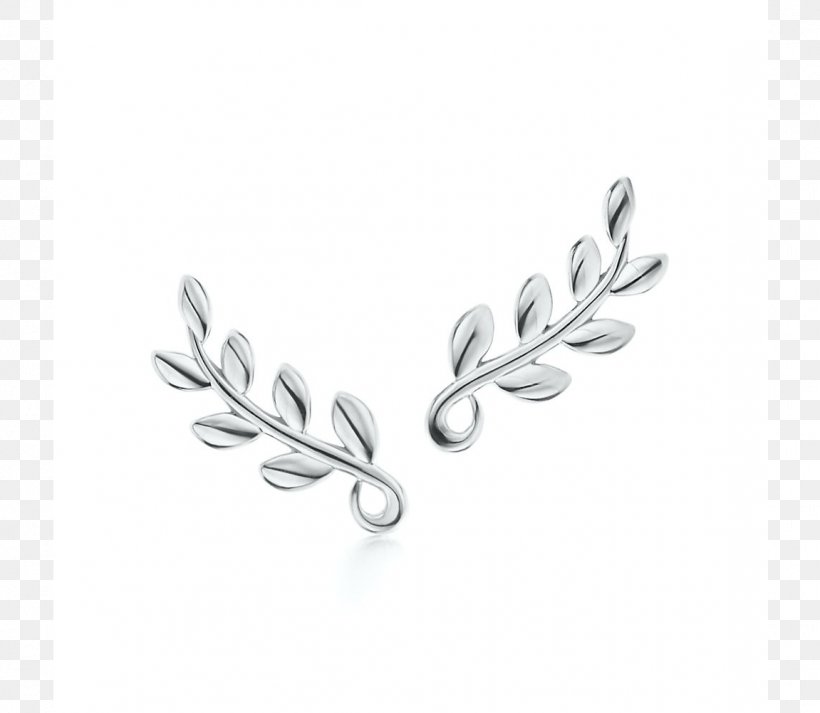 Earring Tiffany & Co. Gold Olive Leaf Jewellery, PNG, 1151x1002px, Earring, Black And White, Body Jewelry, Bracelet, Charms Pendants Download Free