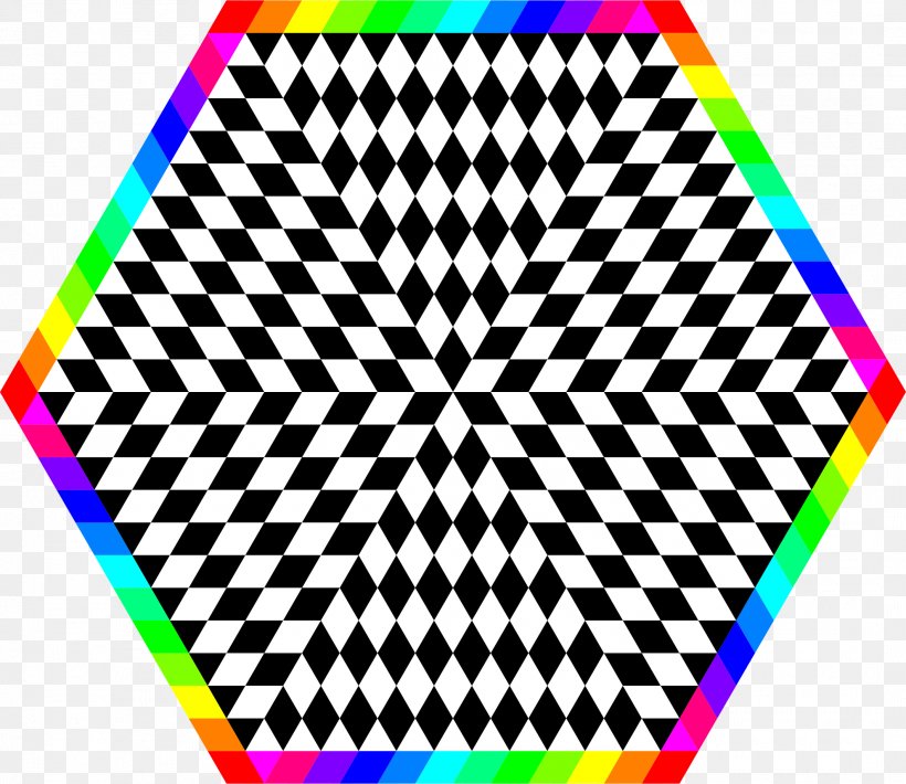 Hexagon Triangle Rainbow Color Clip Art, PNG, 2118x1836px, Hexagon, Area, Chessboard, Color, Hexagonal Tiling Download Free