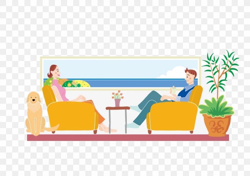 Table Couch Illustration, PNG, 905x637px, Table, Area, Art, Cartoon, Couch Download Free