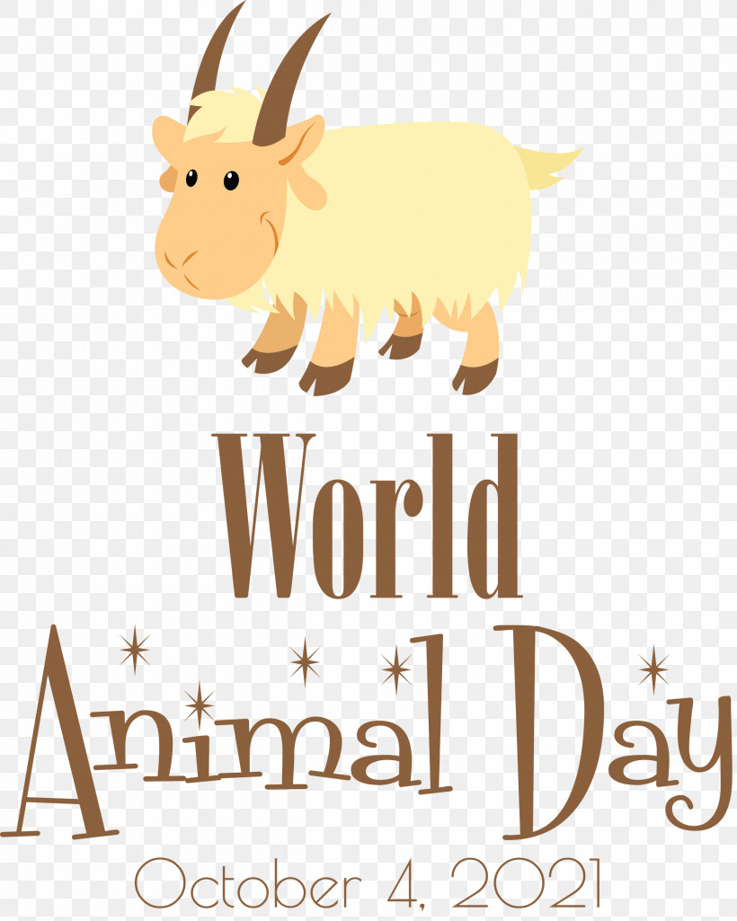 World Animal Day Animal Day, PNG, 2400x3000px, World Animal Day, Animal Day, Cartoon, Goat, Livestock Download Free