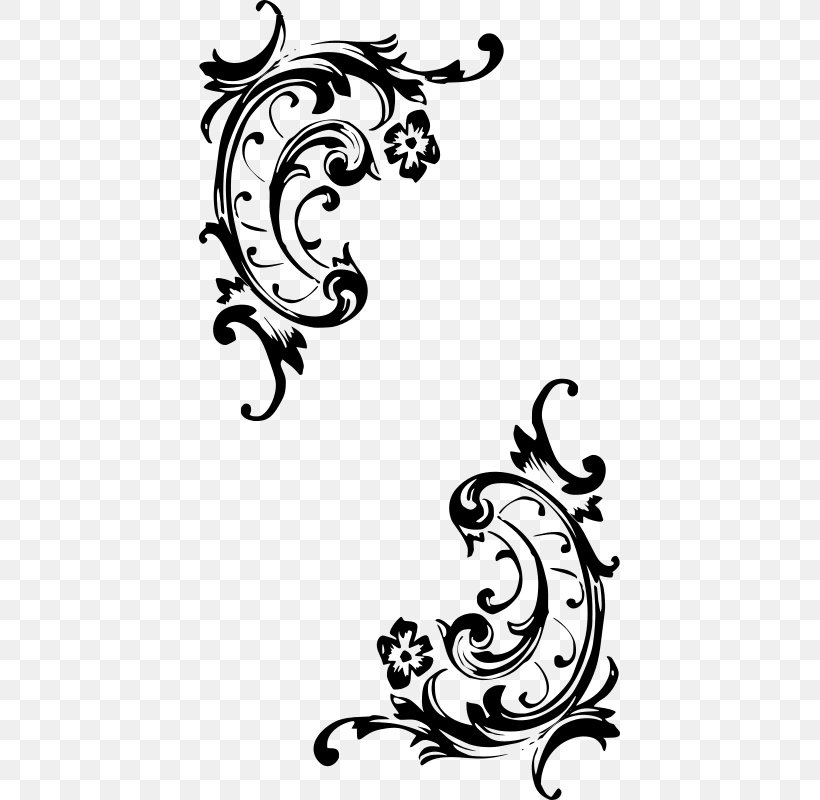 Baroque Clip Art, PNG, 421x800px, Baroque, Art, Artwork, Black, Black And White Download Free