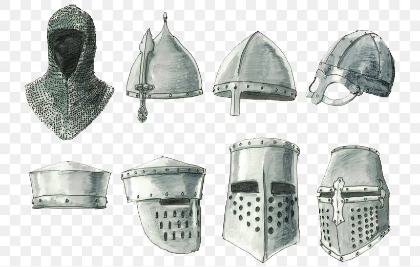 Middle Ages Helmet Knight Components Of Medieval Armour Great Helm, PNG, 736x521px, Middle Ages, Armour, Art, Bevor, Cabasete Download Free