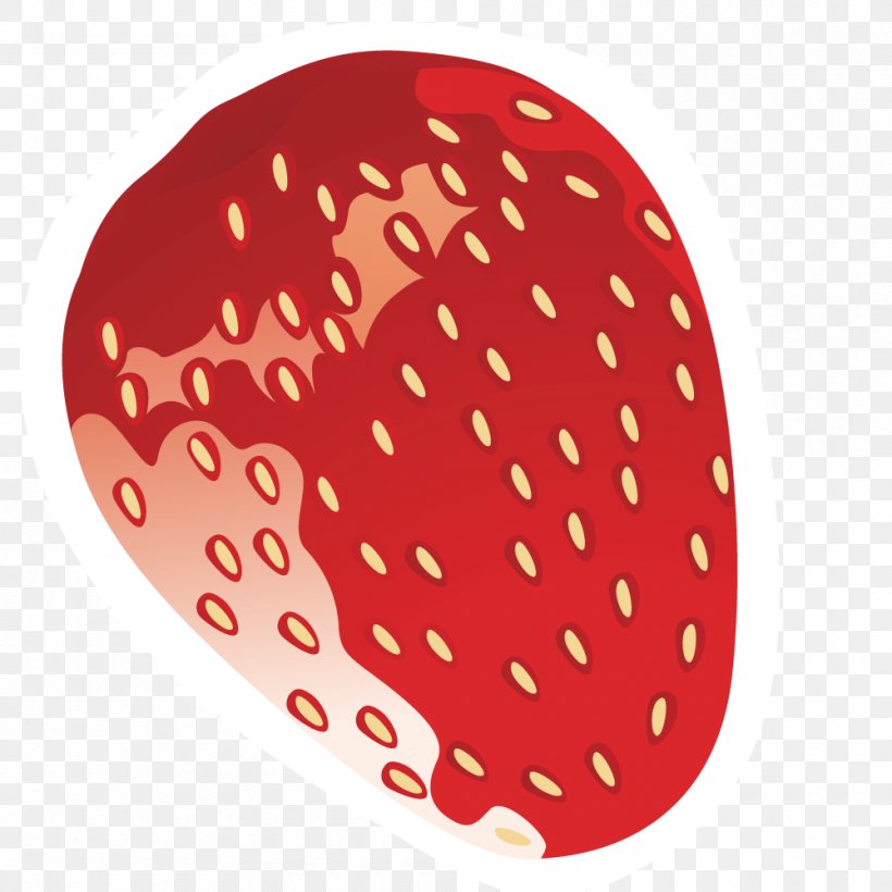 Strawberry Euclidean Vector Aedmaasikas, PNG, 1000x1000px, Strawberry, Aedmaasikas, Euclidean Space, Heart, Red Download Free